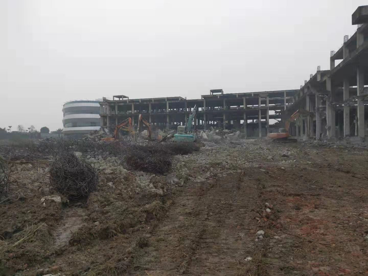 成都房屋拆除整體樓棟拆除爛尾樓拆除公司