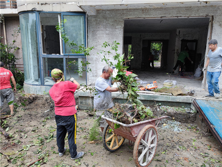 成都家裝室內裝修裝飾拆除清運公司雙流上水優岸拆除清運案例