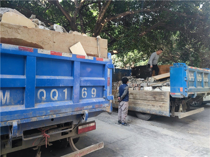 成都專業餐飲店飯店拆除清運公司大可以餐飲店拆除清運記錄